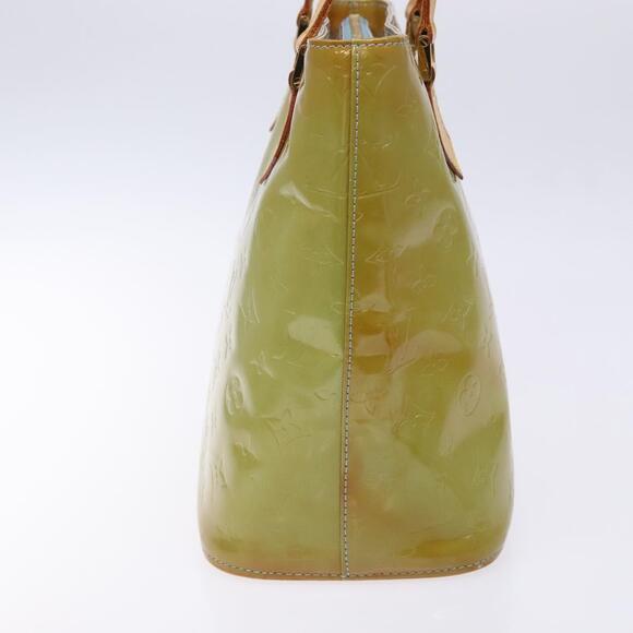 LOUIS VUITTON Monogram Vernis Houston Hand Bag Baby Blue M91005 - Picture 4 of 13